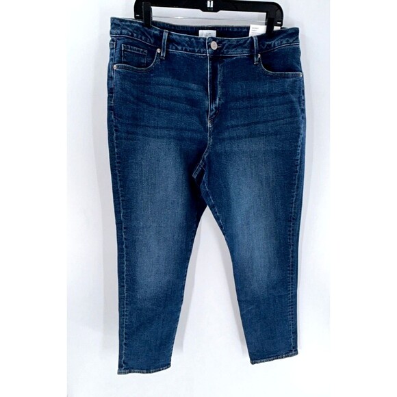 LOFT Denim - Women's Loft Skinny Curvy Mid Rise Jeans Size 16
